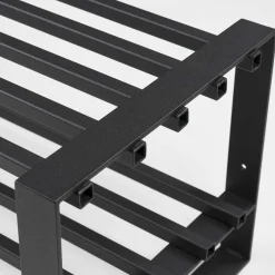 Wohnen 2 Ablagen Schuhregal im Industry und Loft Stil - Lannla