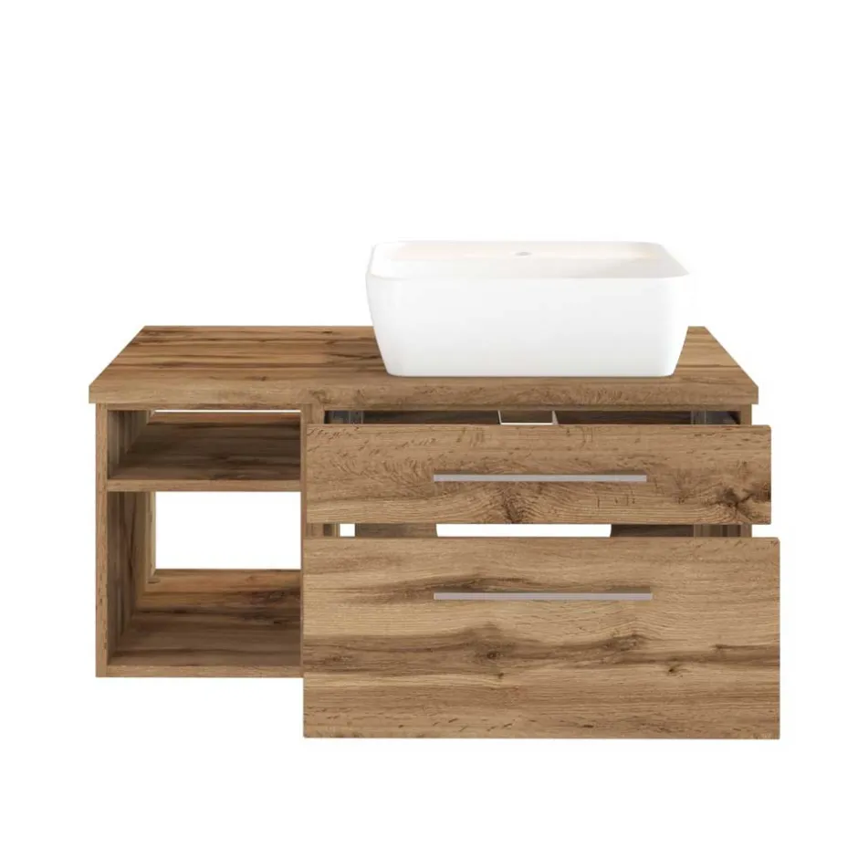 Wohnen 90 cm Badschrank mit Becken rechts - Userina