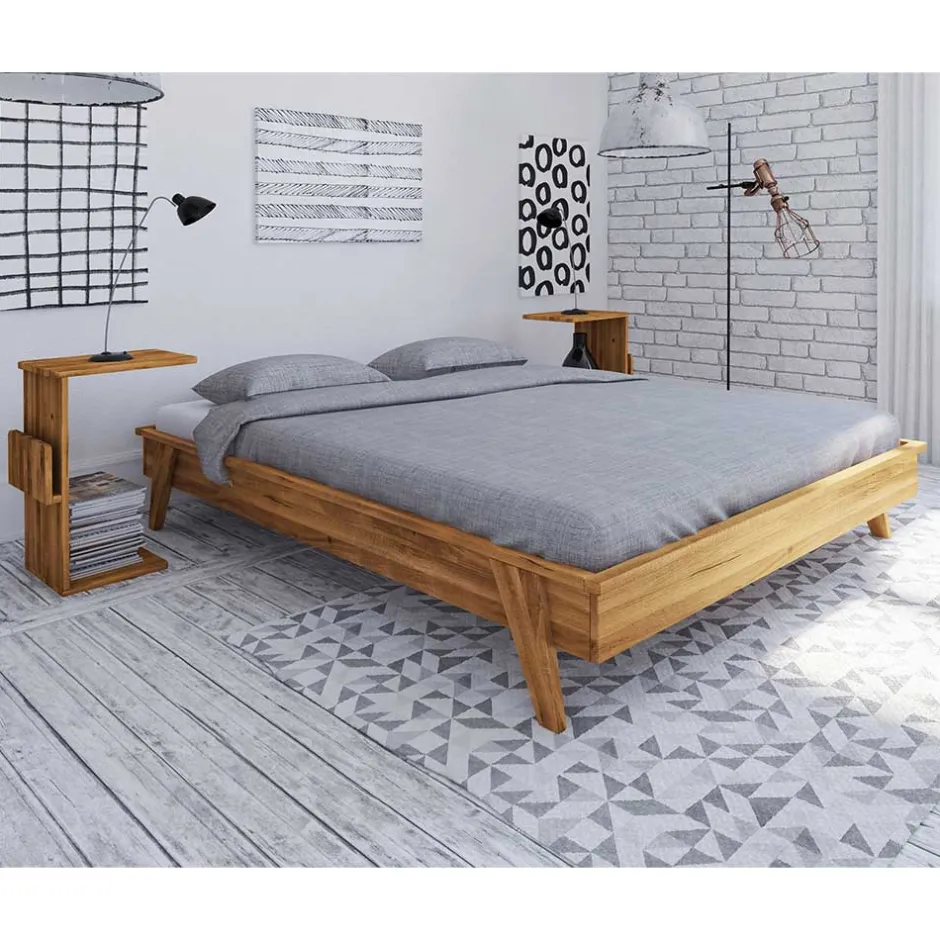 190 cm Bettanlage im Retro Design - Hardus (dreiteilig)^Wohnen