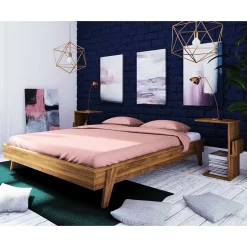 190 cm Bettanlage im Retro Design - Hardus (dreiteilig)^Wohnen