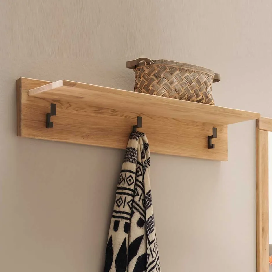 90 cm breite Wandgarderobe mit Hutablage - Dulciana^Wohnen Outlet