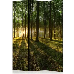 135 cm breiter Raumteiler mit Wald Motiv - Jacopo^Wohnen Outlet