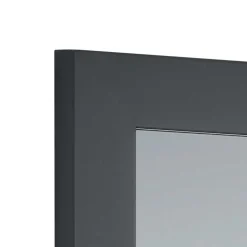 Wohnen 48 cm breiter Spiegel in Anthrazit - Vertelli