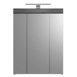 Wohnen 60 cm breiter Spiegelschrank fürs Badezimmer in Grau - Nancys