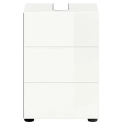 38 cm breiter Waschbeckenschrank in Weiß - Vitablos^Wohnen Sale