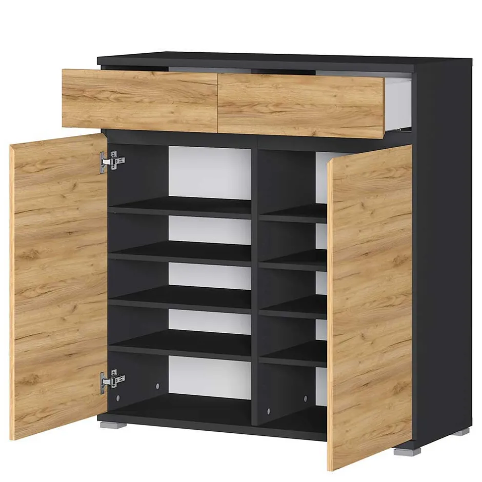 246 cm breites Flurmöbel Set modern - Orsecca (fünfteilig)^Wohnen Hot