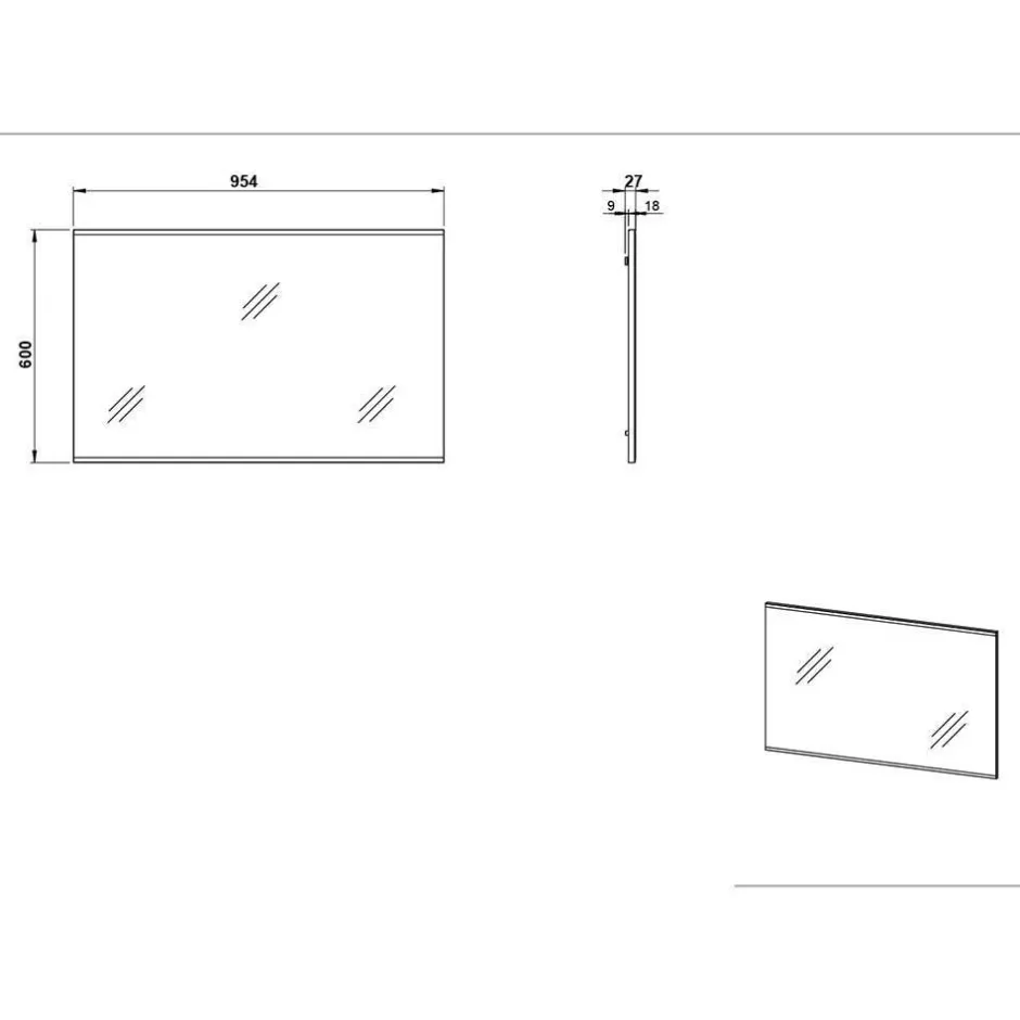 246 cm breites Flurmöbel Set modern - Orsecca (fünfteilig)^Wohnen Hot
