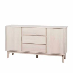 Wohnen 152 cm breites Sideboard in White Wash - Navassa