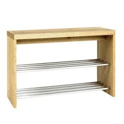 55 cm hohe Flur Bank Blacingo mit 2 Schuhablagen^Wohnen Best