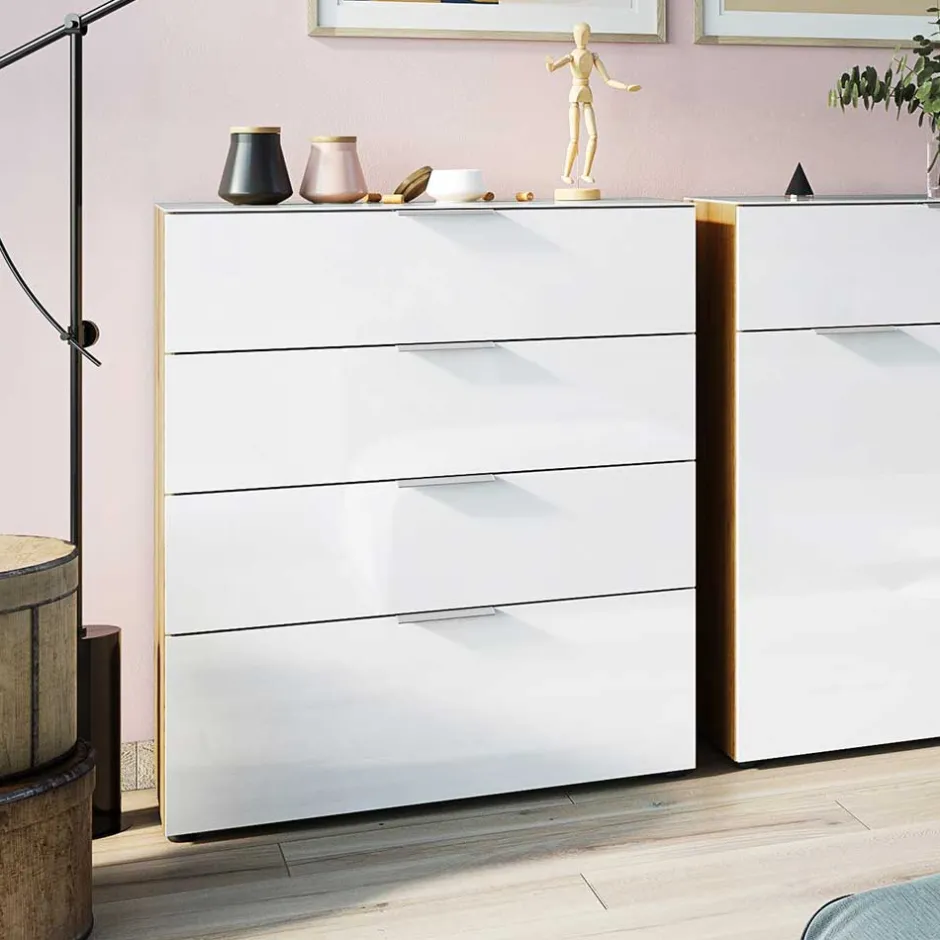 Wohnen 101 cm hohe Kommode mit 83 cm Breite - Ominikana