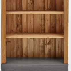 202 cm hohes Landhaus Bücherregal zweifarbig - Eshelas^Wohnen Sale