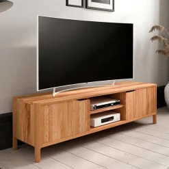48 cm hohes TV Board aus Kernbuche Massivholz - Lana^Wohnen Best
