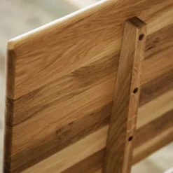 210 cm langes Holzbett Gestell Wildeiche - Eavy^Wohnen Outlet