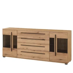 200 cm Sideboard mit Glaseinsätzen - Brocus^Wohnen Online
