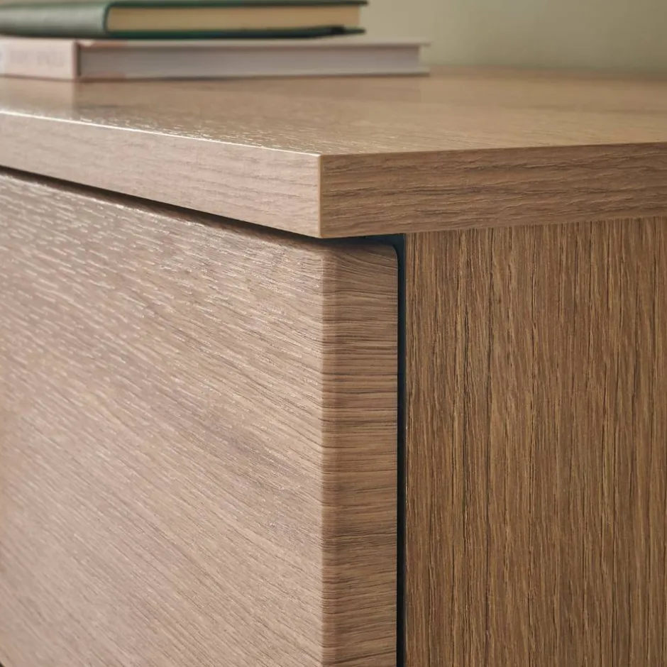 200 cm Sideboard mit Glaseinsätzen - Brocus^Wohnen Online