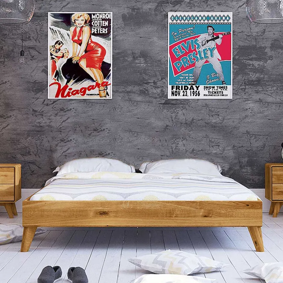 Wohnen 190 cm Unterlänge Bettgestell ohne Kopfteil - Eavy