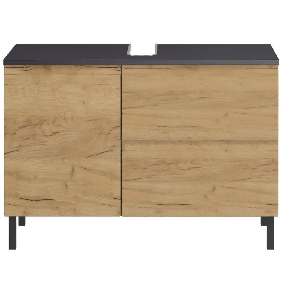 80 cm Waschbeckenschrank in Wildeiche NB - Vignus^Wohnen Sale