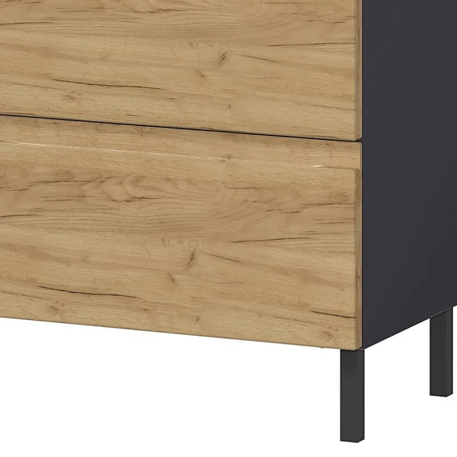 80 cm Waschbeckenschrank in Wildeiche NB - Vignus^Wohnen Sale