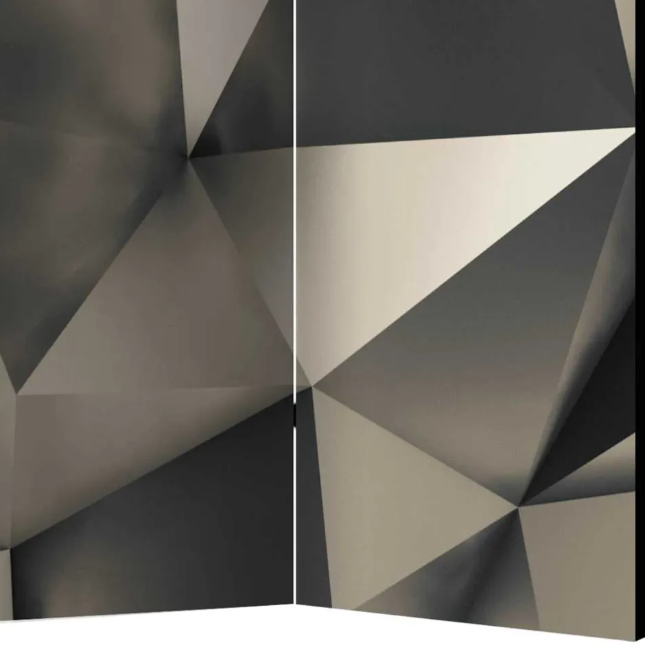 5 Elemente Paravent in Grau & Silber - Menu^Wohnen Hot
