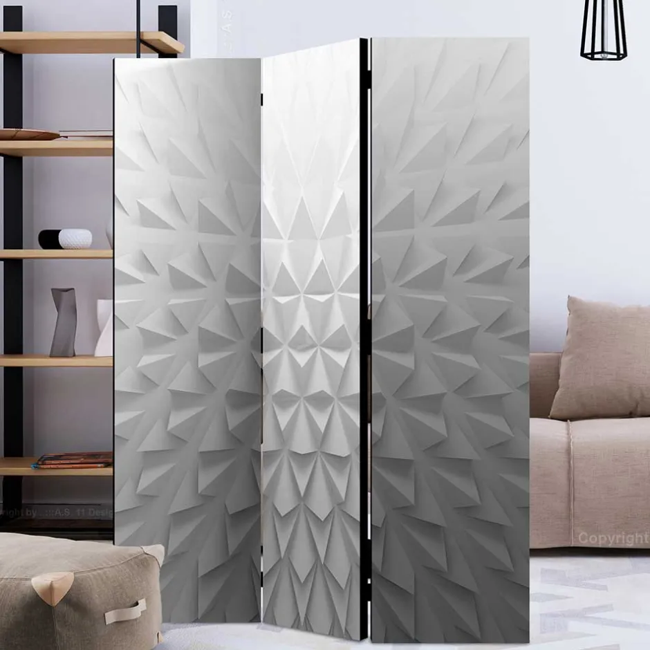 3 Elemente Raumteiler mit Druck Tetraeder - Joey^Wohnen