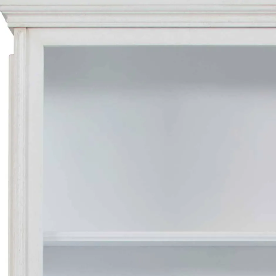 Wohnen 5 Fächer Regal in Antikweiß - Vicina