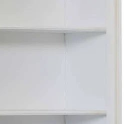 Wohnen 5 Fächer Regal in Antikweiß - Vicina