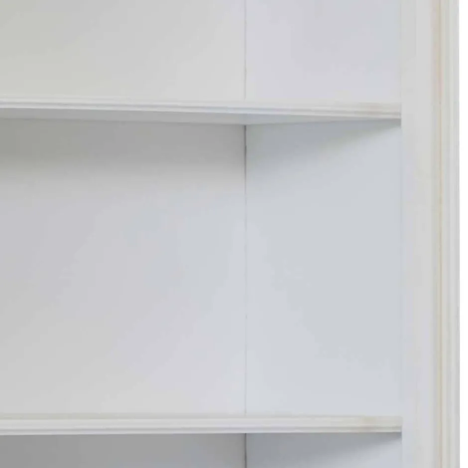 Wohnen 5 Fächer Regal in Antikweiß - Vicina