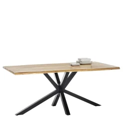 Wohnen 3 Größen Esszimmer Tisch mit Baumkante Akazie - Fornax