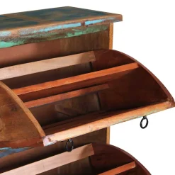 Wohnen 3 Klappen Schuhkommode im Shabby Chic - Jamaica