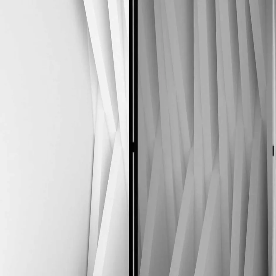 2,25 m breiter Paravent mit abstraktem Muster - Emrada^Wohnen