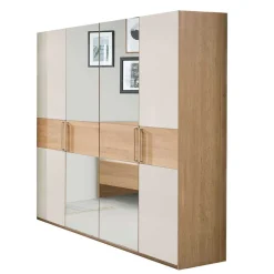 Wohnen 2 Meter Kleiderschrank mit vier Türen - Emdsiva II