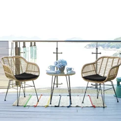 2 Personen Sitzgarnitur aus Kunstrattan - Vasteca (dreiteilig)^Wohnen Hot