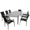 8 Personen Tischgruppe für Garten - Gestina (neunteilig)^Wohnen