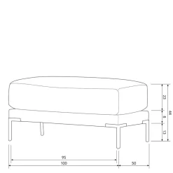 5 Personen Wohnlandschaft modular - Ravonia (fünfteilig)^Wohnen Discount