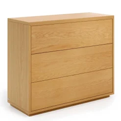 Wohnen 3 Schubladen Kommode mit Sockelgestell - Elastian