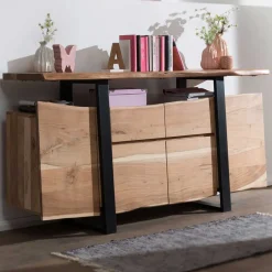 Abgefahrenes Design Sideboard aus Akazie - Lussina^Wohnen New