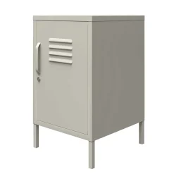 Wohnen Abschließbare Türen-Kommode im Spind Look - Melanje