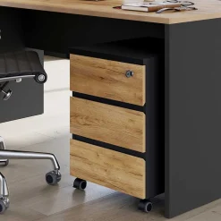 Abschließbarer Rollcontainer 41x60x50 cm - Contrage^Wohnen Discount