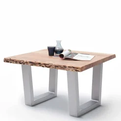 Akazie Sofatisch mit gewachsener Kante - Thoros^Wohnen Outlet