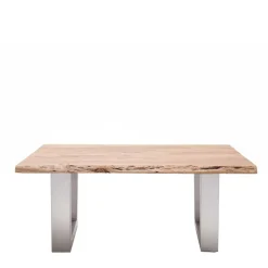 Akazie Sofatisch mit gewachsener Kante - Thoros^Wohnen Outlet