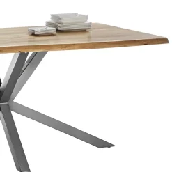 Wohnen Akazie Tisch fürs Esszimmer mit Baumkante - Symonya