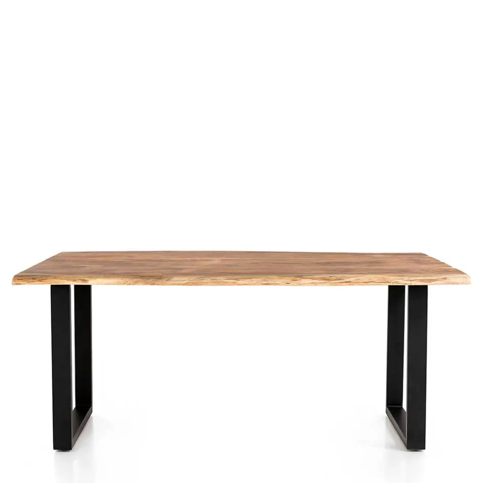 Akazien Esstisch mit Baumkanten - Rai^Wohnen Best