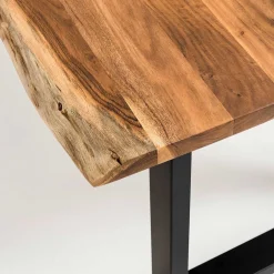 Akazien Esstisch mit Baumkanten - Rai^Wohnen Best