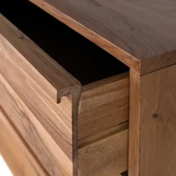 Akazienholz Sideboard mit sechs Schubladen - Vomano^Wohnen Clearance