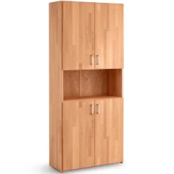 Wohnen Aktenordnerschrank mit Fach und vier Türen - Bash