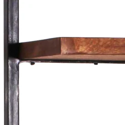 Altmetall Loft Wandregal mit 2 Holzböden - Mendoza^Wohnen Hot