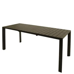 Alu Outdoortisch mit einer Einlegeplatte - Soria^Wohnen Outlet