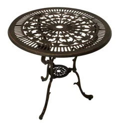 Aluguss Gartentisch in Bronze - Scotia^Wohnen Clearance