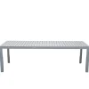 Wohnen Aluminium Outdoortisch in Silbergrau - This