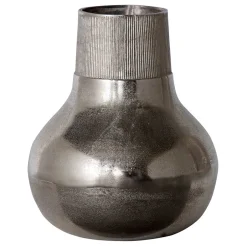 Aluminium Vasen in Silberfarben - Kisana (2er Set)^Wohnen Online